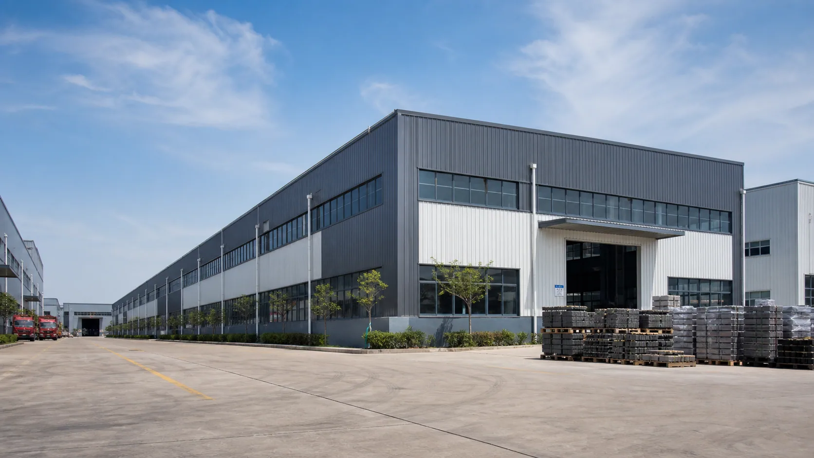 Happiness Cookware 工厂外观 at the Hebei cast iron cookware factory