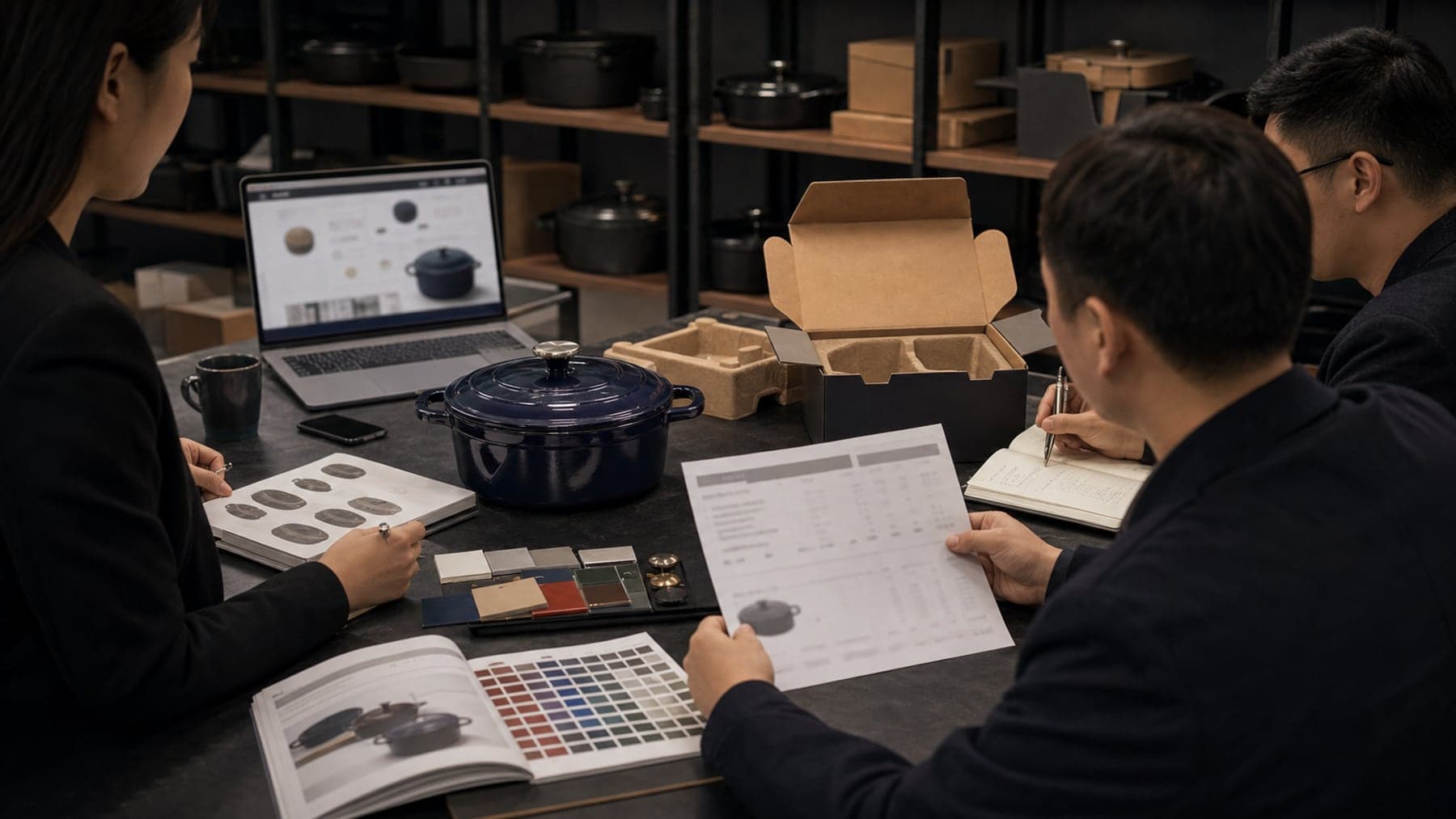 One team for sourcing, retail detail, and after-sales. visual